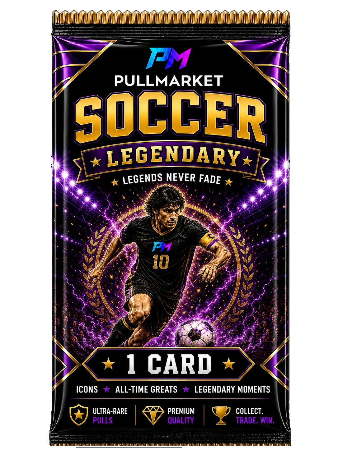 Soccer Legendary - 1 Card artwork